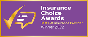 pet insurance choice awards 2022 winner logo.